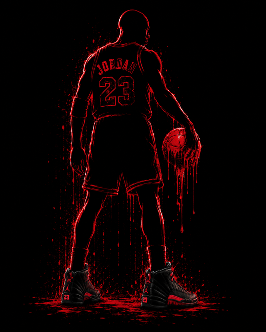 Jordan 12 bloodlines tshirt