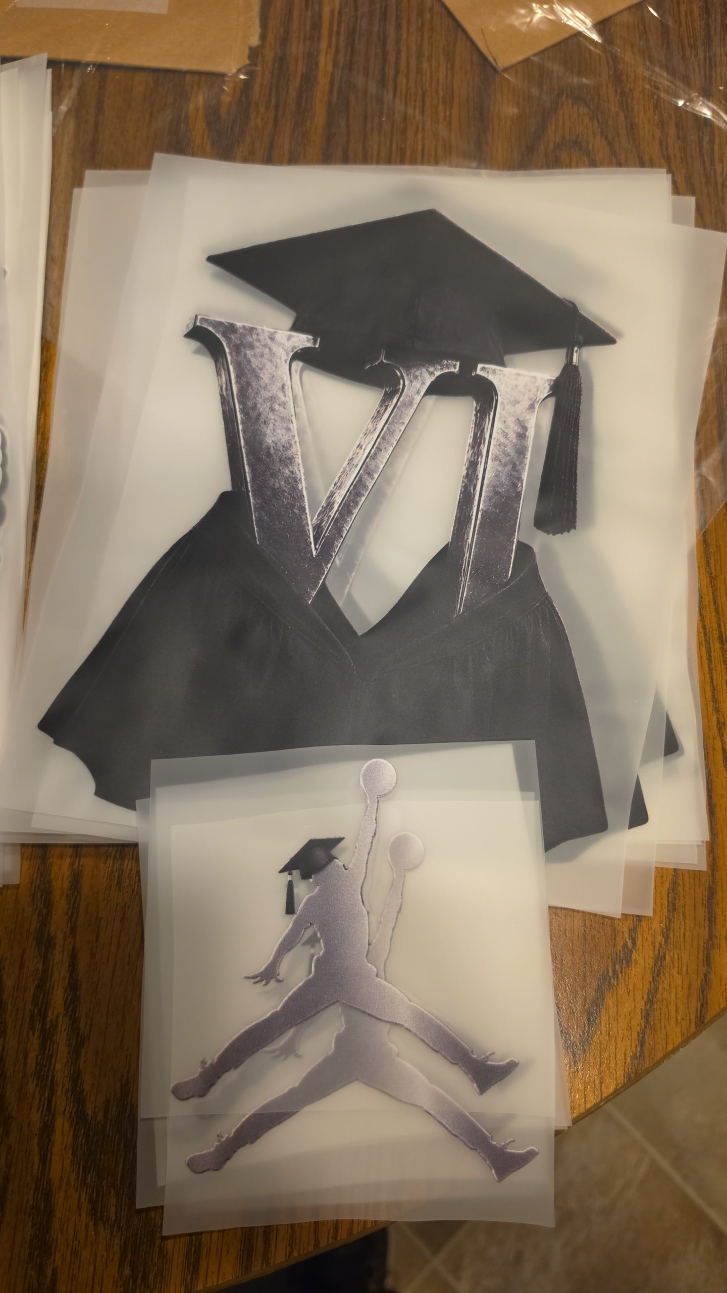 Jordan cap and gown 6 Tshirt