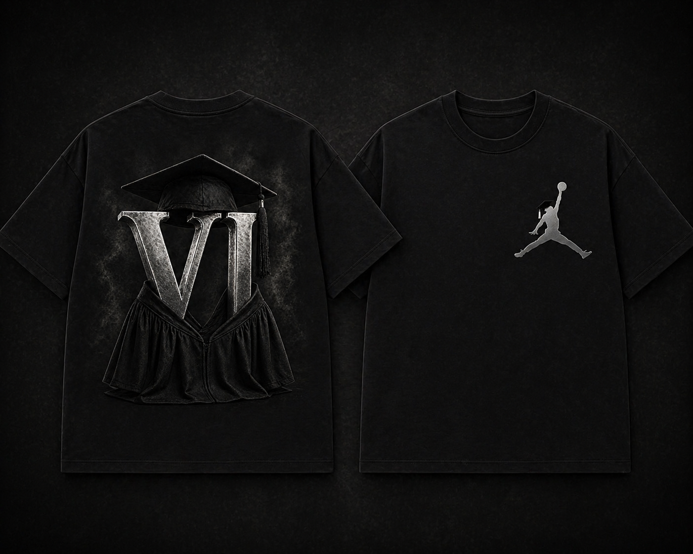Jordan cap and gown 6 Tshirt