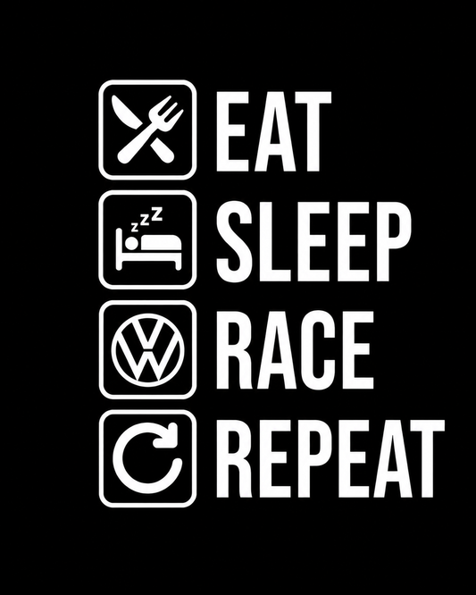 Eat Sleep VW Tshirt