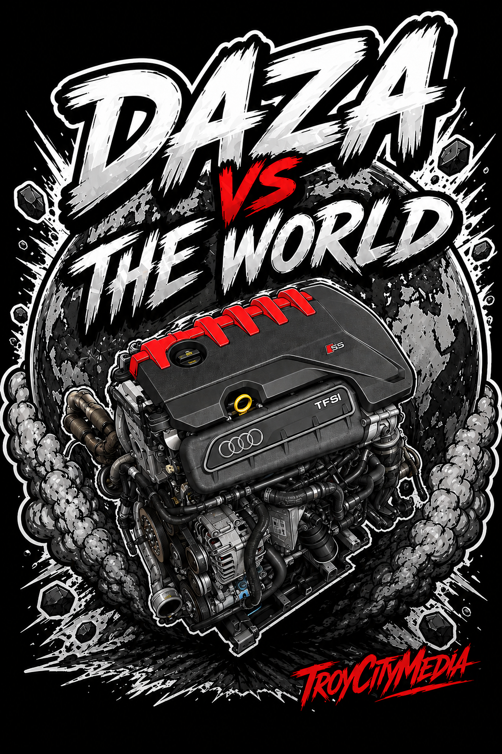 Daza vs the world tshirt